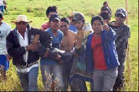 Escândalo : um índio da ethnia Terena assassinado pela polícia durante ação em Sidrolândia